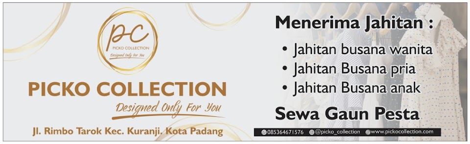 Penjahit Padang dan Sewa Kebaya